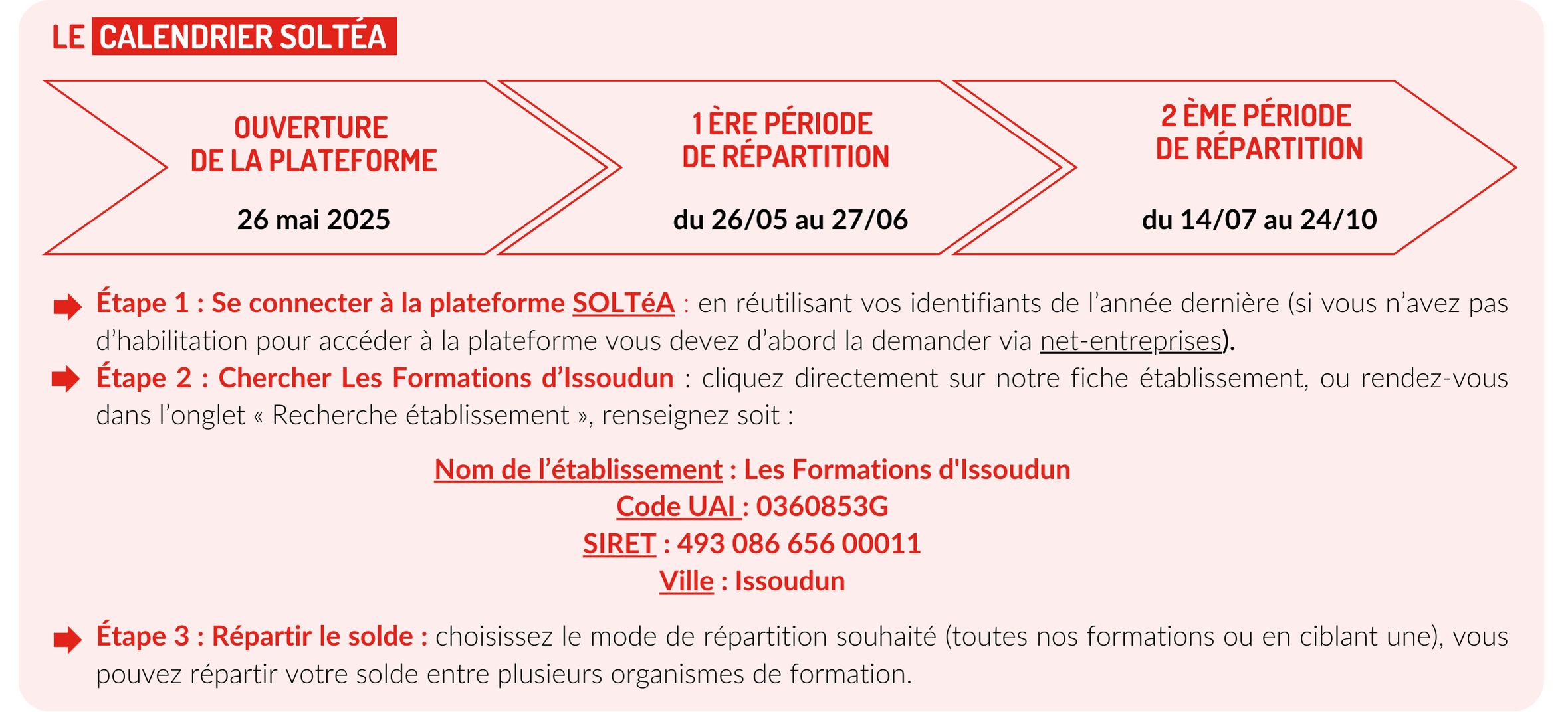 Calendrier soltéa (à joindre dans le mail)